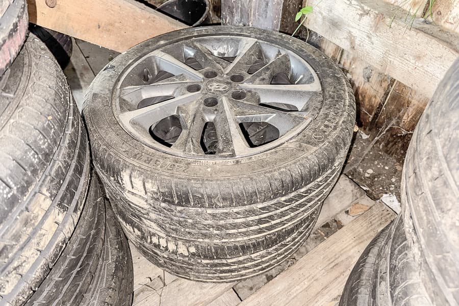 2 Alu Sommerkompletträder Semperit 225/45R17 91Y